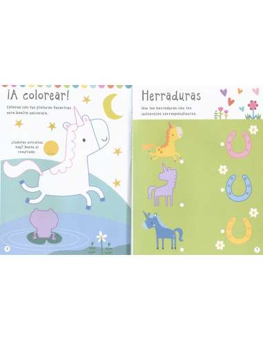 Unicornios Grandes Pegatinas