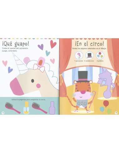 Unicornios Grandes Pegatinas