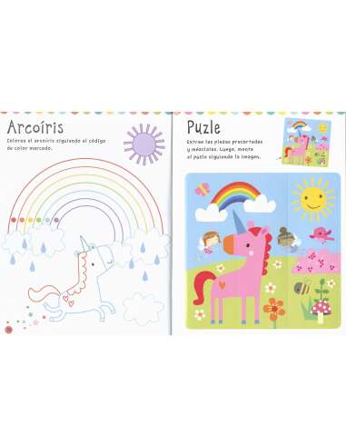 Unicornios Grandes Pegatinas