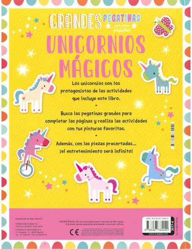 Unicornios Grandes Pegatinas