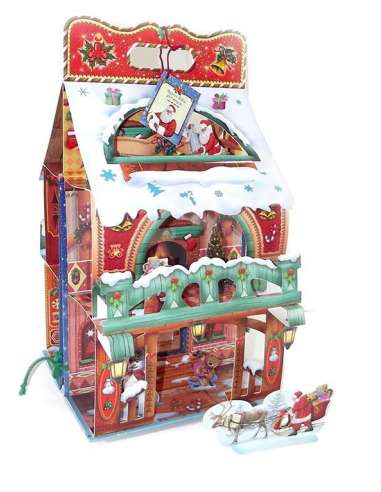 La casa mágica de la Navidad