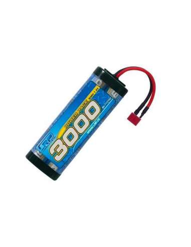 Bateria 7.2V 3000 mah. Conexion Dean LRP
