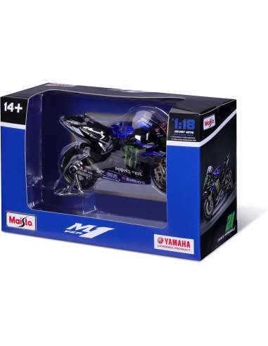 Moto Yamaha Yzr M1 Moto GP 2022 1/18