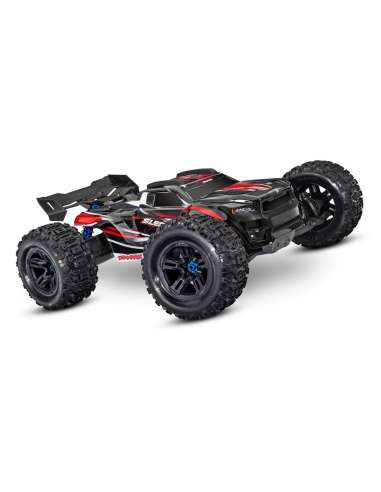 Traxxas Sledge TQi VXL 6S Rojo 1/8