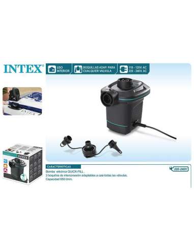 Bomba Electrica Hinchables 220-240 V. Qu