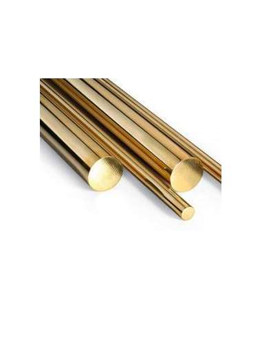 Varilla de Laton 1.0 Diam. Macizo Laton