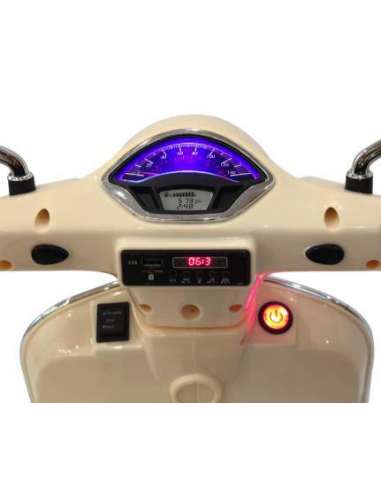 Vespa Primavera 12 Voltios Beige