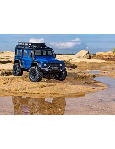 Trx4M Crawler Land Rover Azul 1/18