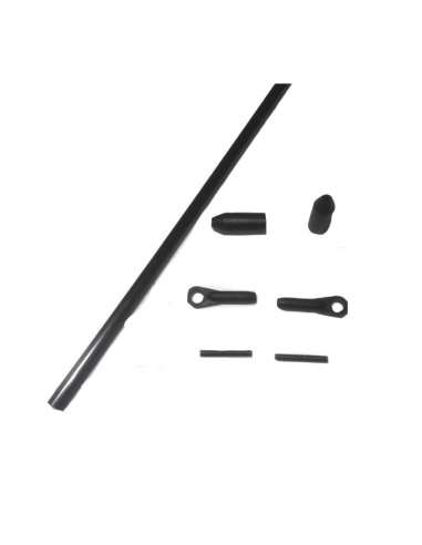 Varilla Servo Cola Fibra Para Raptor 50