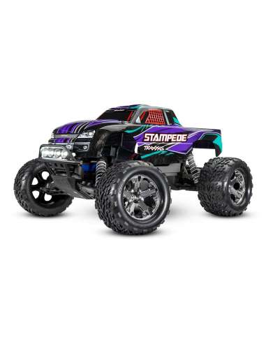 Traxxas Stampede TQ 2.4 Ghz Led Bat+Carg