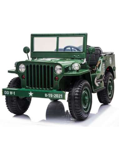 Jeep Willies Militar 3 Plazas 12 V 4X4