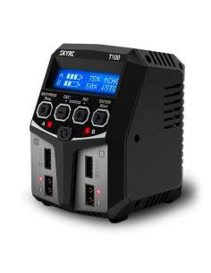 Cargador T100 Duo Lipo 2-4S...