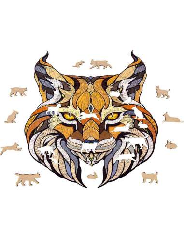 Puzzle Ewa Lince 139 Piezas Madera