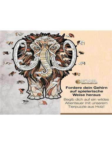 Puzzle Ewa Lince 139 Piezas Madera