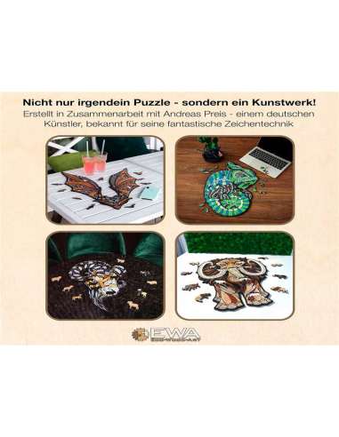 Puzzle Ewa Lince 139 Piezas Madera