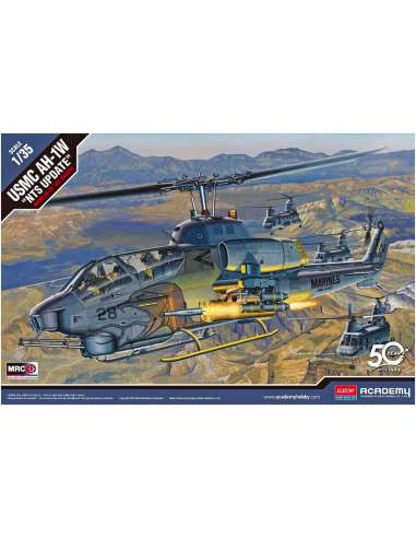 Maqueta Helicoptero USMC AH-1W NTS 1/35