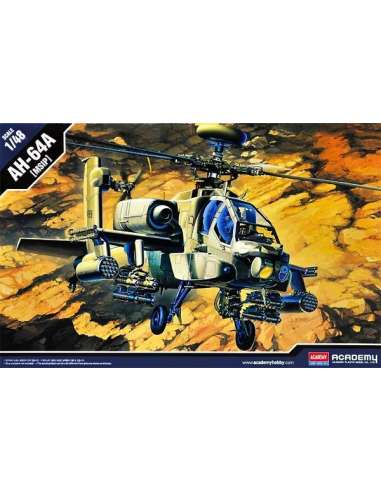 Maqueta Helicoptero AH-64A 1/48