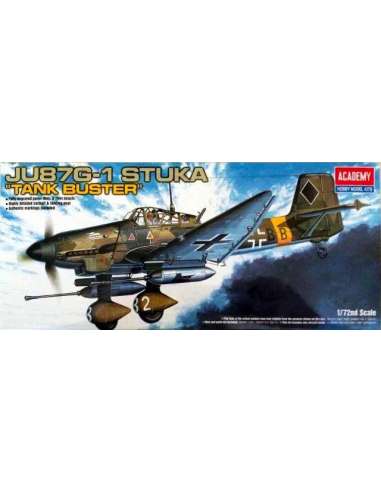 Maqueta AvionJU87G Stuka TankBuster 1/72