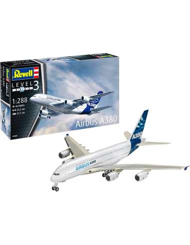 Maqueta Avión Airbus A380 E: 1/288
