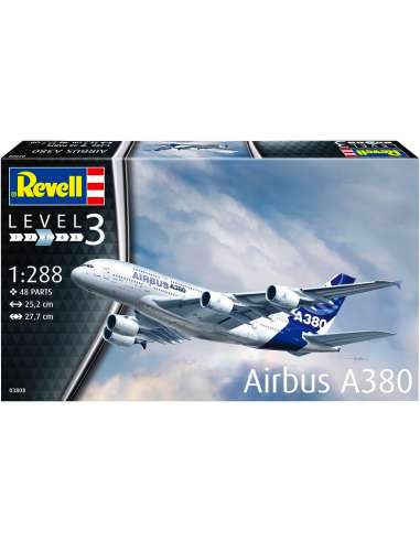 Maqueta Avión Airbus A380 E: 1/288