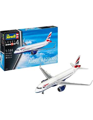 Maqueta Avión Airbus A320neo E: 1/144 