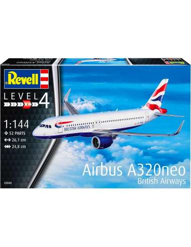 Maqueta Avión Airbus A320neo E: 1/144 