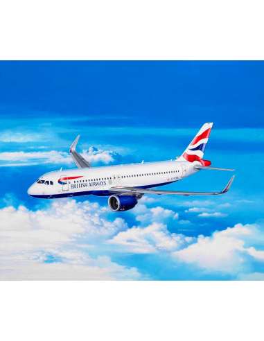 Maqueta Avión Airbus A320neo E: 1/144 