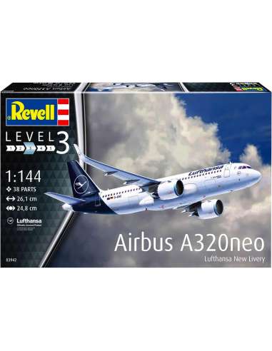 Maqueta Avión Airbus A320neo E: 1/144