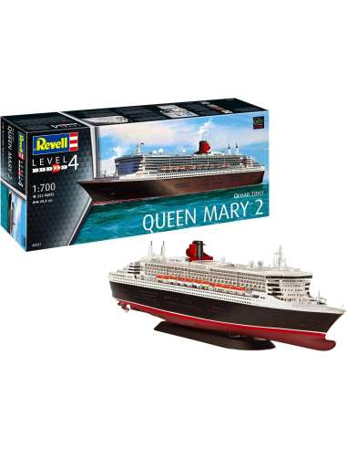 Maqueta Ocean Liner Queen Mary 2 1/700 