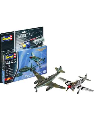 Maqueta Model Set Combat Aviones Me2 