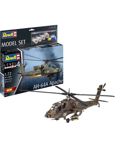 Revell Model Set Helicóptero AH-64A Apac