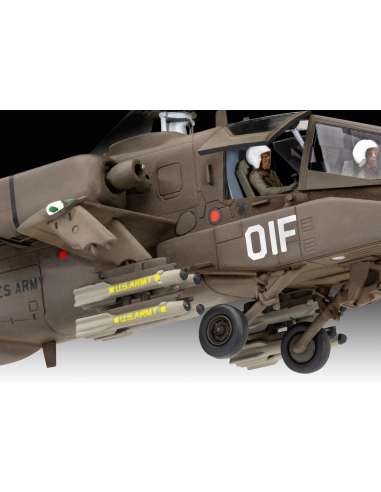 Revell Model Set Helicóptero AH-64A Apac