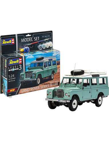 Model Set Coche Land Rover Serie 1/24