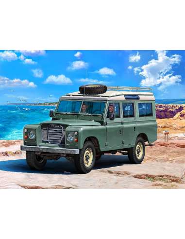 Model Set Coche Land Rover Serie 1/24