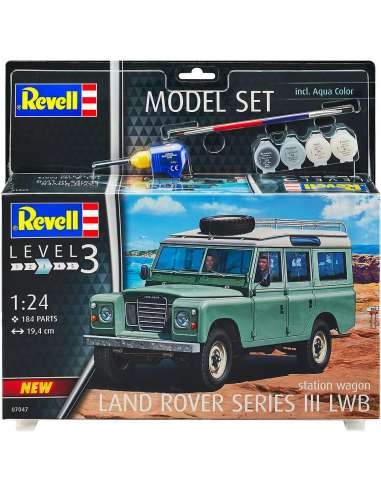 Model Set Coche Land Rover Serie 1/24