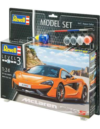 Revell Model Set Coche McLaren 570S 1:2
