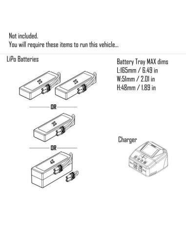 Coche R.C. Kraton 1/10 4x4 RTR Verde 