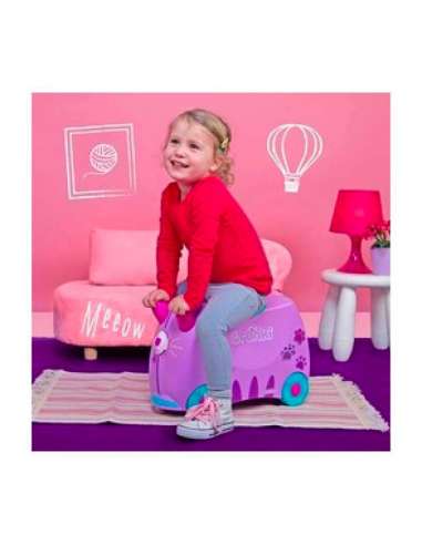 Maleta Trunki Cassie Gatita Con Ruedas