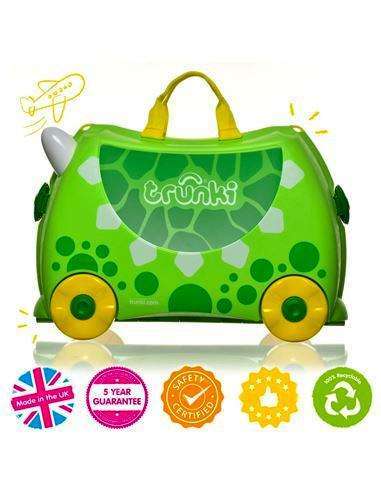 Maleta Trunki Dino Dudley Con Ruedas