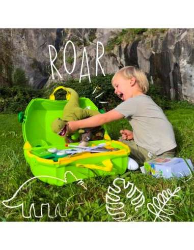 Maleta Trunki Dino Dudley Con Ruedas