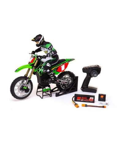 Moto RC Promoto Losi Mx Escala 1/4 COMBO