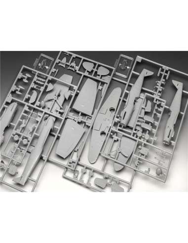 Maqueta Set Combat Aviones BF109G-Spitfi
