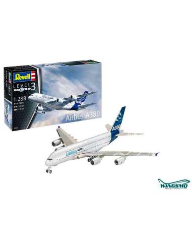Maqueta ModelSet Airbus A380 1/288