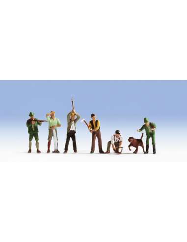 Trabajadores Cazadores y Leñadores