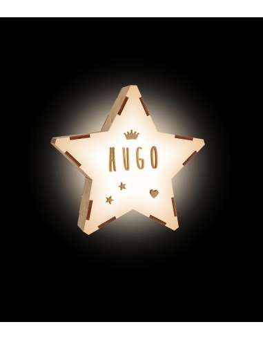 Estrella Luminosa Personalizable Junior