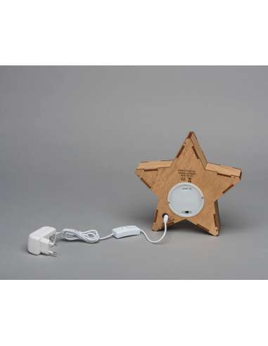 Estrella Luminosa Personalizable Dual 