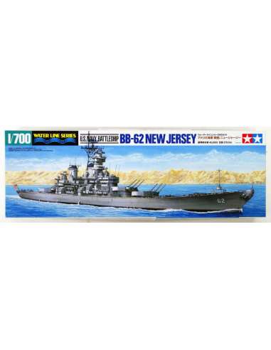 Maqueta 1:700 Acorazado New Jersey