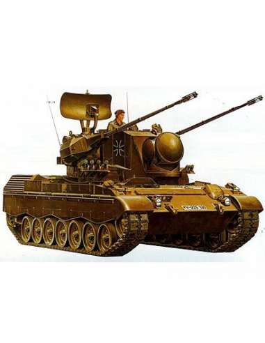 Maqueta Tanque 1:35 Flak Pancer Gepard