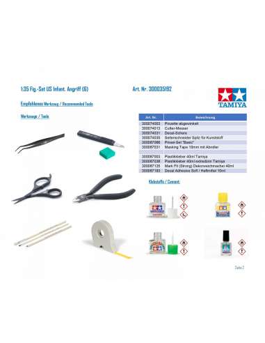 Set 1:35 Asalto Infanteria US