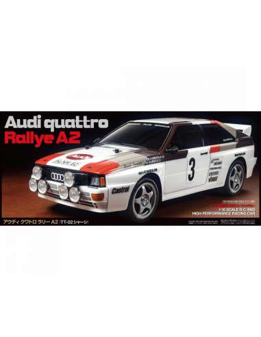 Coche RC Audi Quattro A2 Kit a Esc 1/10